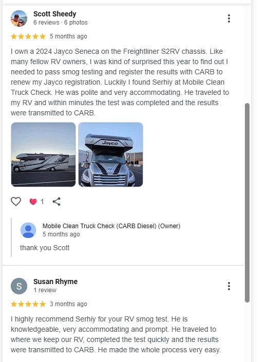 Jayco RV customer review
